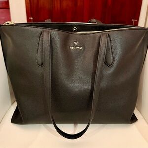 Nine West Elegant Black Tote
